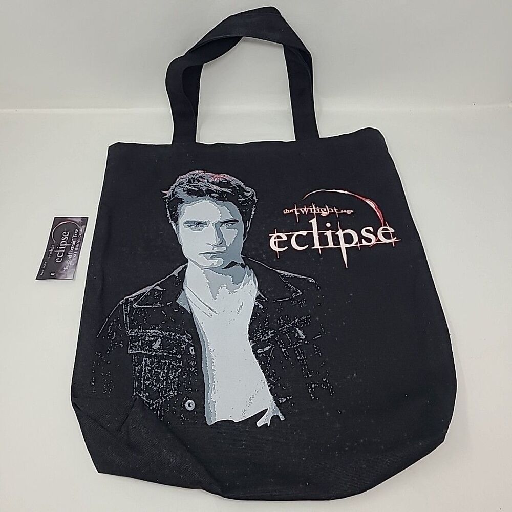 Y2K The Twilight Eclipse Movie Promo Team Edward Tote Bag